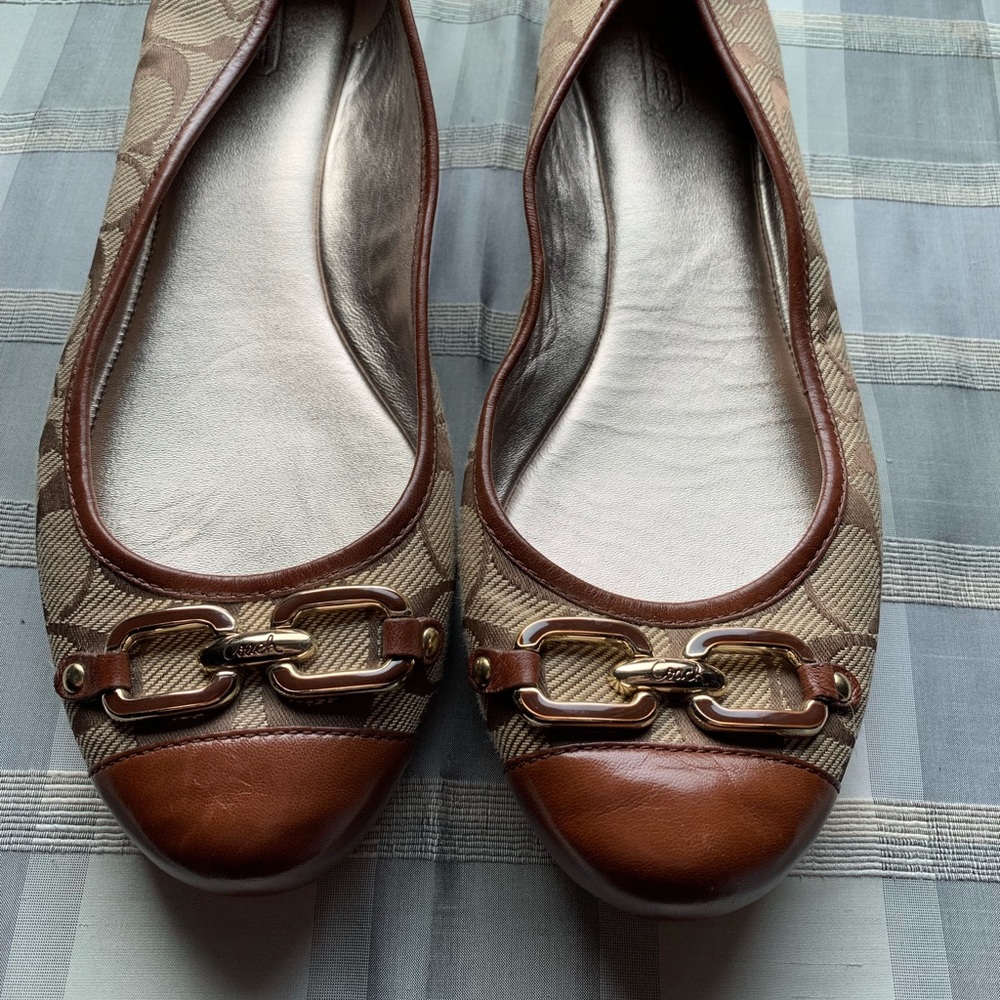 Coach Women’s Flats Shoes 11 Buckle